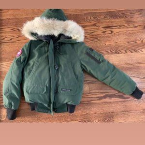 Canada Goose Military Green Bomber Jacket